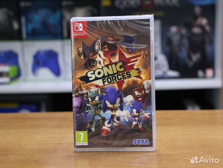 Sonic Forces (switch, английская версия)