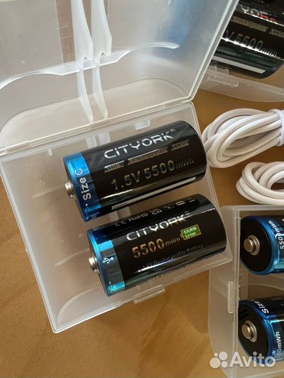 Аккумуляторная батарея размера 1.5 В C Тип C