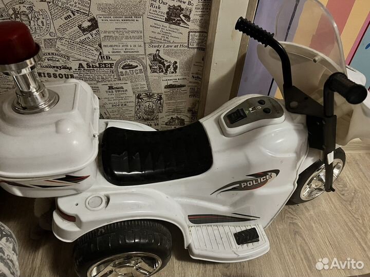 Детский электро мотоцикл