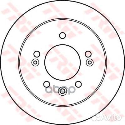 Диск тормозной задн hyundai: elantra 00 , elantra