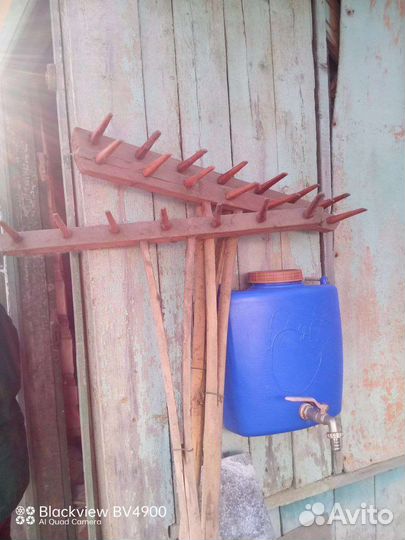 Грабли деревянные новые СССР