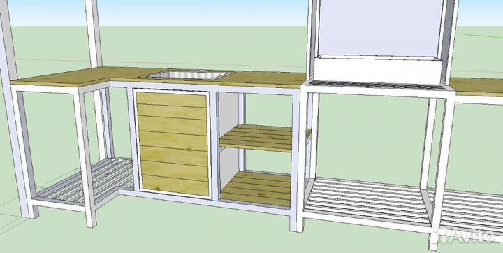 Мангальная зона