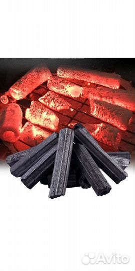 Древесный уголь 10 кг