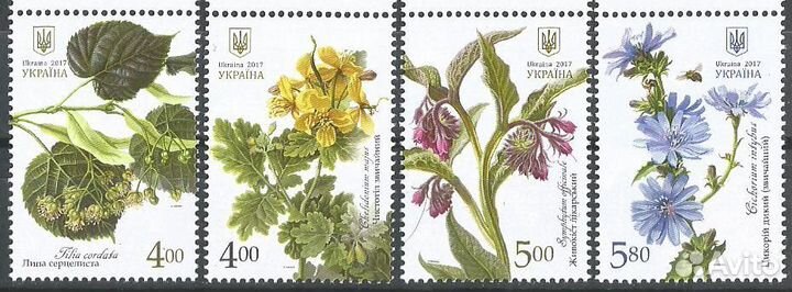 Марки Украины. См. описание