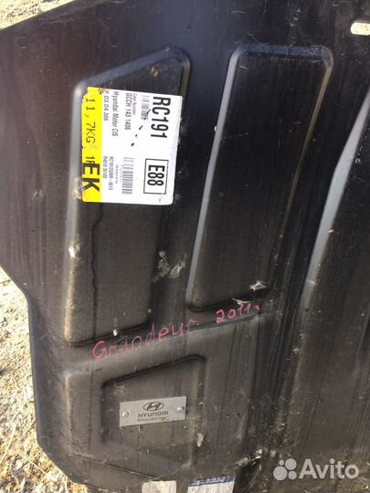 Новая Защита Huyndai Grandeur 2011