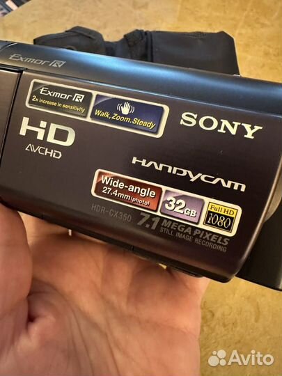 Видеокамера Sony handycam hdr-cx350se