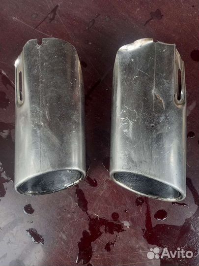 Насадки на глушитель mercedes w204