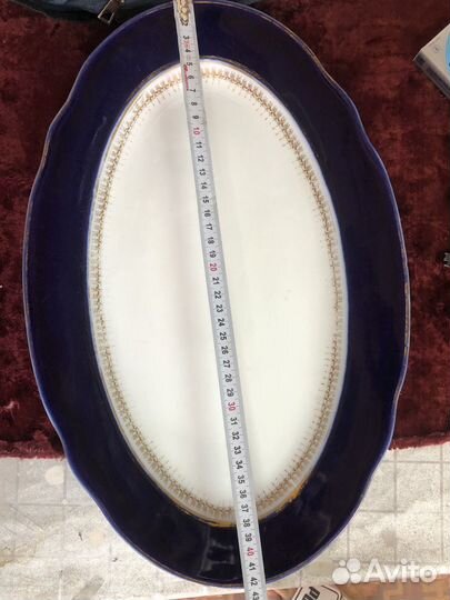 Блюдо Кузнецовский фарфор