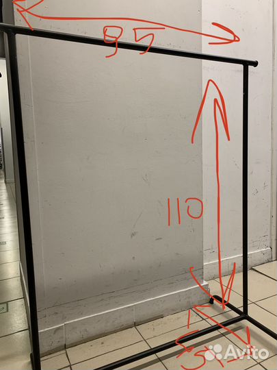 Вешалка напольная