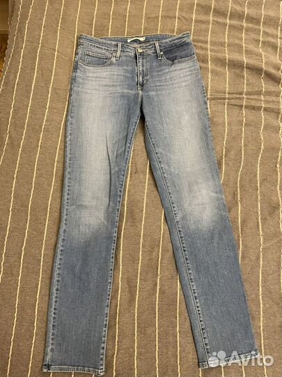 Джинсы женские levis 712 slim, размер 30