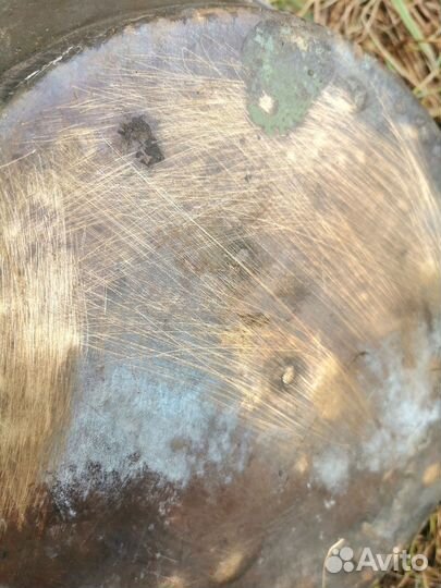 Латунный таз