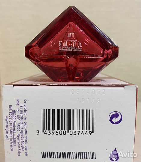 Thierry Mugler Alien Fusion остаток во флаконе