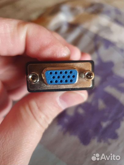Переходник/адаптер Perfeo VGA - DVI-A (A7019)