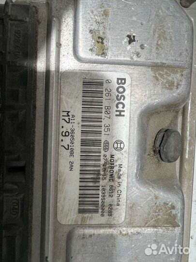 Блок управления двигателем Chery Amulet kimo