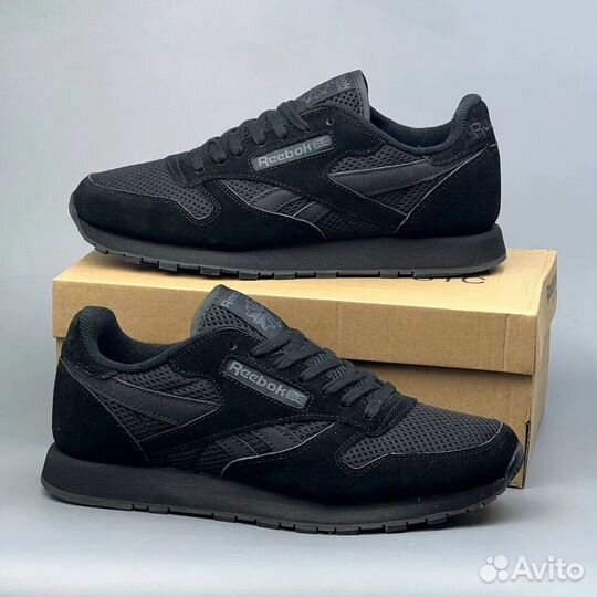 Reebok Classic Leather Utility Black