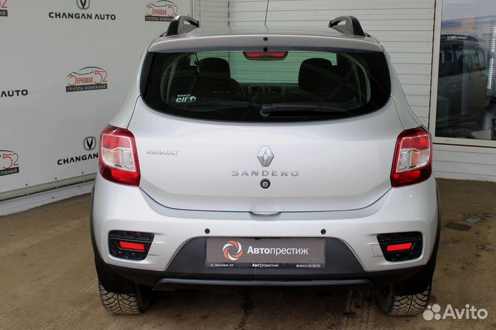 Renault Sandero Stepway 1.6 CVT, 2018, 62 000 км