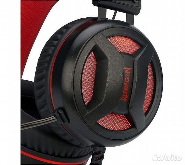 Игровая гарнитура Redragon Minos красный + черный