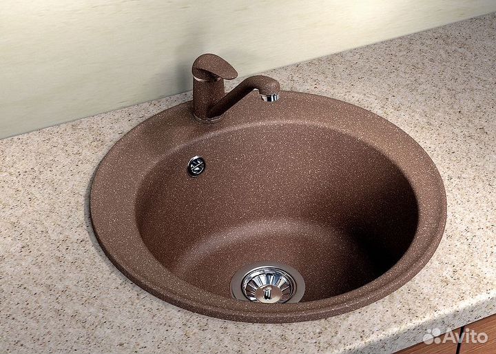 Кухонная мойка Florentina Никосия-510 20.135.B0510.202 Шампань