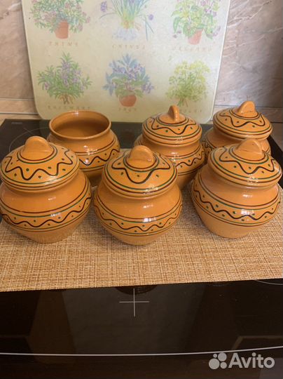 Керамические горшки для запекания