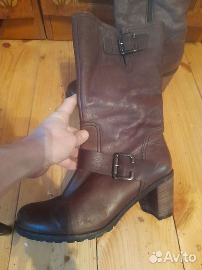 Сапоги зимние Gabor натуральная кожа 38 р