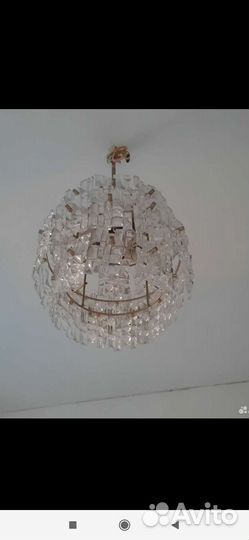 Люстра хрустальная ссср,одуванчик, ночник вулкан