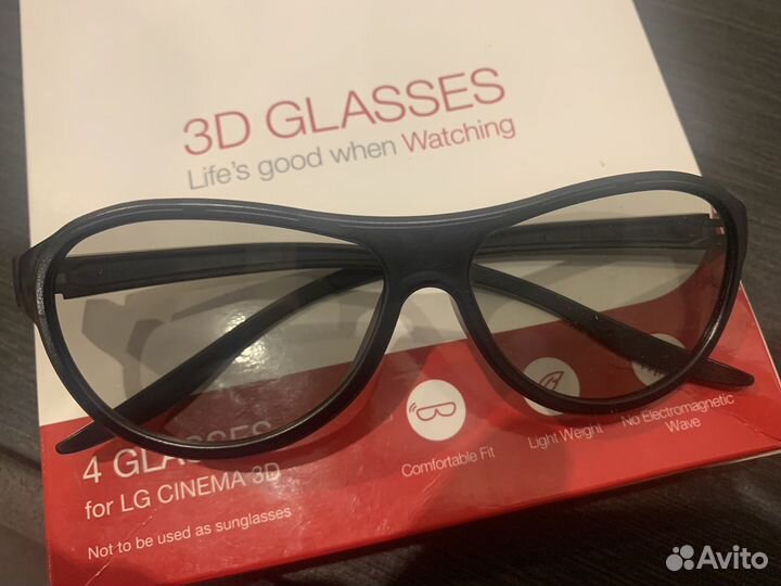 3D очки LG AG-F310 - 4 штуки