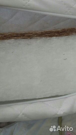 Новый Матрас беспружинный кокос+холкон