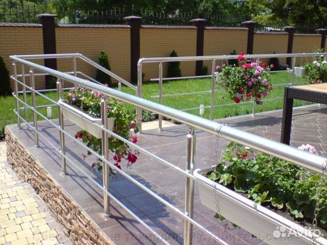 Перила из нержавеющей стали