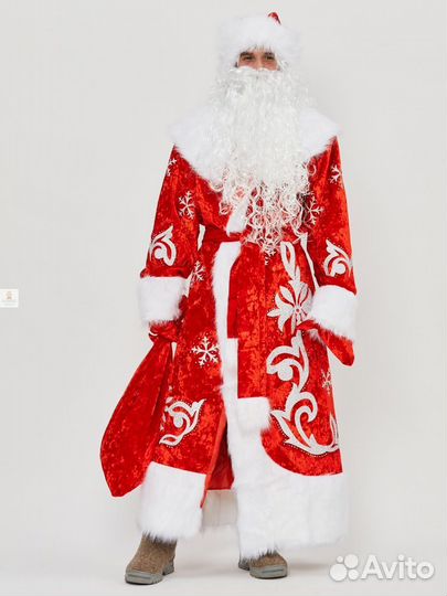 Костюм деда мороза и снегурочки оптом/розница