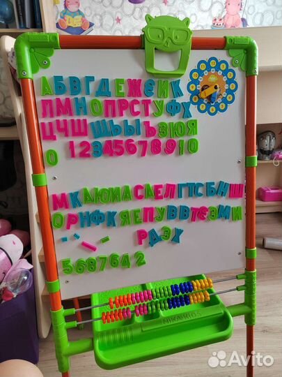 Мольберт nika kids двухсторонний