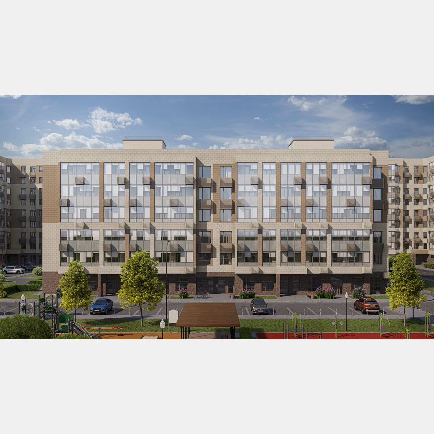 2-к. квартира, 65,3 м², 4/9 эт.