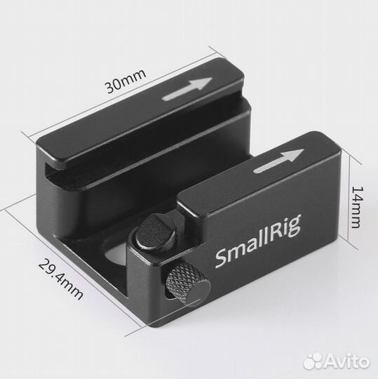 Холодный башмак SmallRig с кнопкой Anti-off 2260