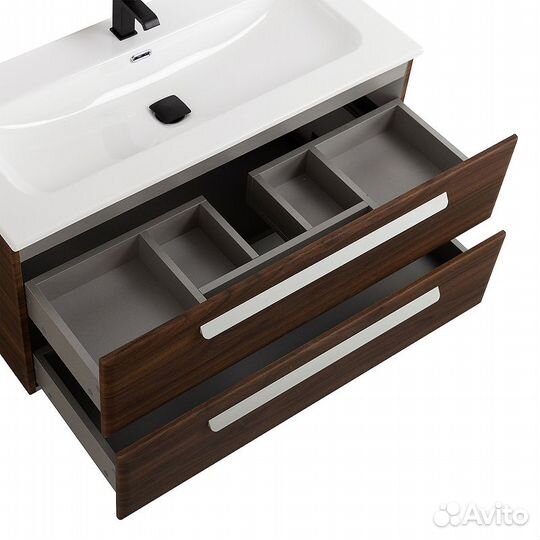 Тумба 100см орех софт Cezares Eco-Cer-N ECO-CER-N