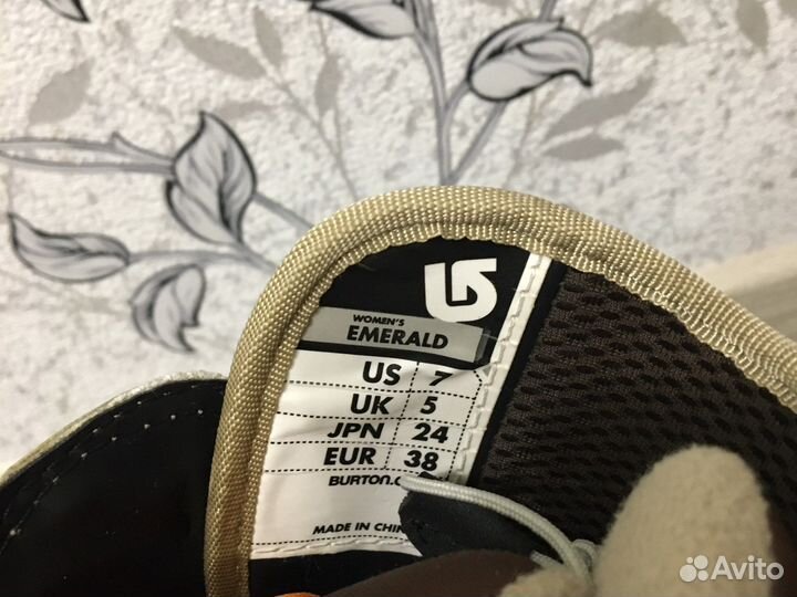 Сноубордические ботинки burton женские