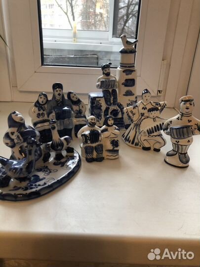 Коллекция «Гармонь» Гжель