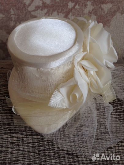 Свадебная шляпка