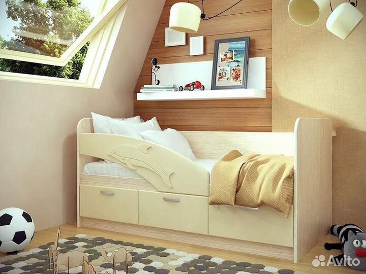 Кровать детская Дельфин 1