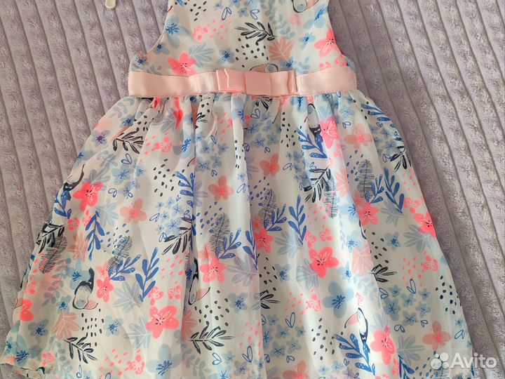 Платье для девочки 92