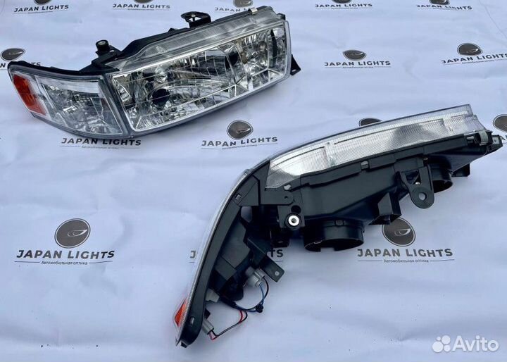 Фары хрустальные передние Toyota Cresta 90