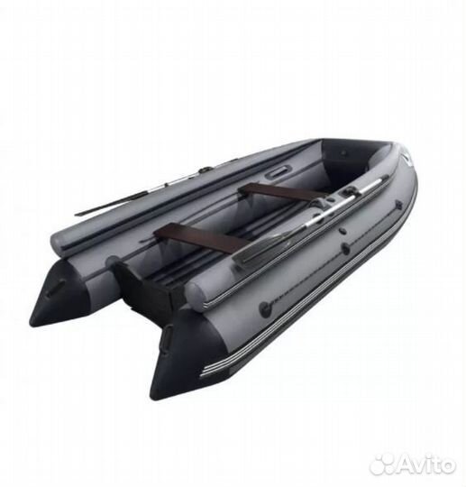 Лодка orca 380F нд серая