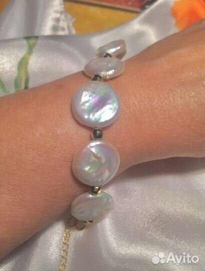 Браслет с жемчугом