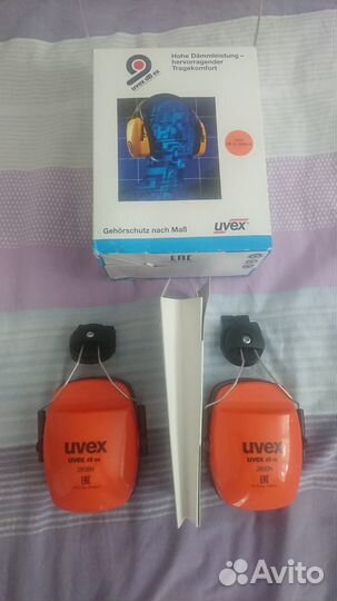 Наушники противошумные uvex на каску 2800 H