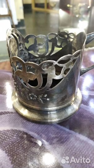 Подстаканник мельхиор Киев