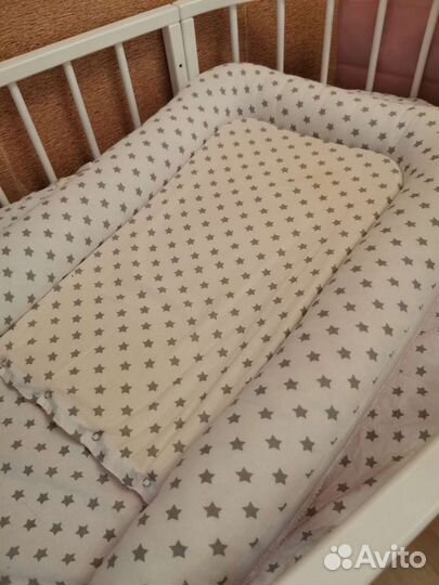 Кокон гнездышко бортики в кроватку