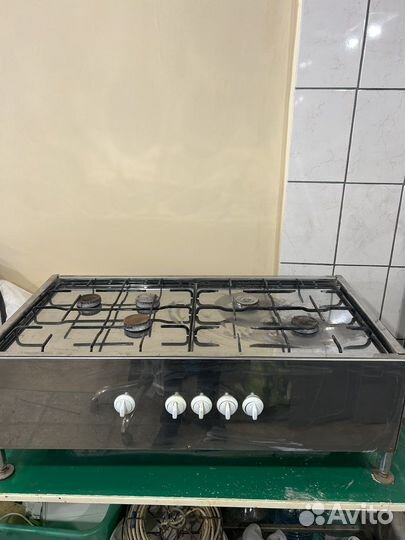 Плита газовая 5 комфорок напольная