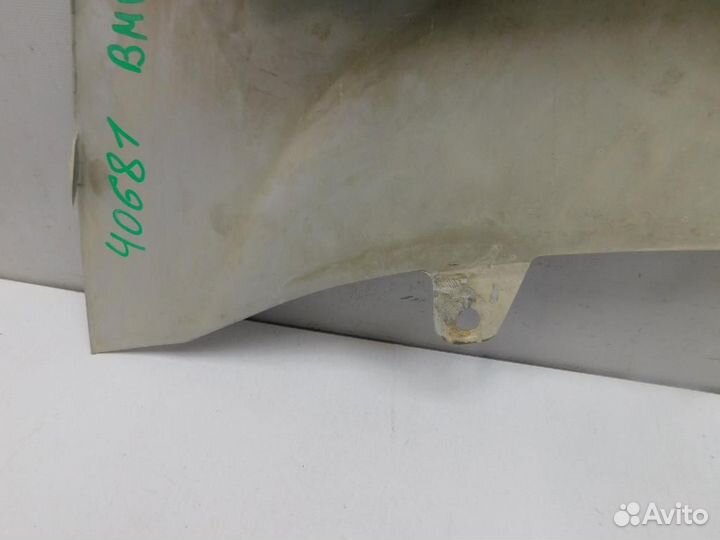 Накладка переднего бампера BMW X6