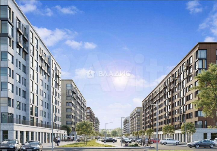 2-к. квартира, 62,6 м², 3/9 эт.