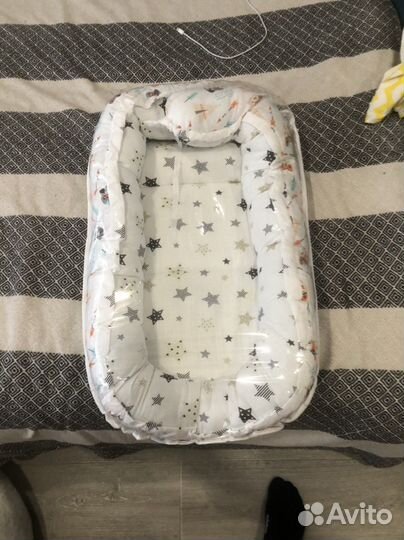 Кокон для новорожденных - матрасик гнеждышко
