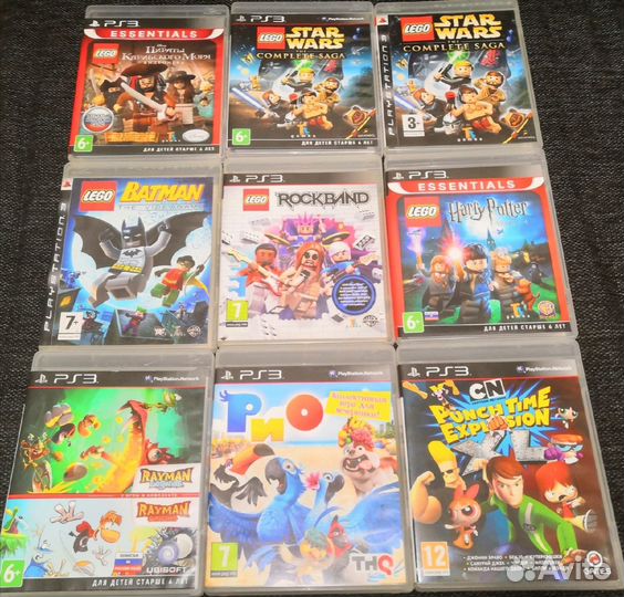 Диски, игры ps3