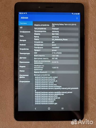 Samsung Galaxy Tab A 8.0 (2019) SM-T295 32Gb LTE